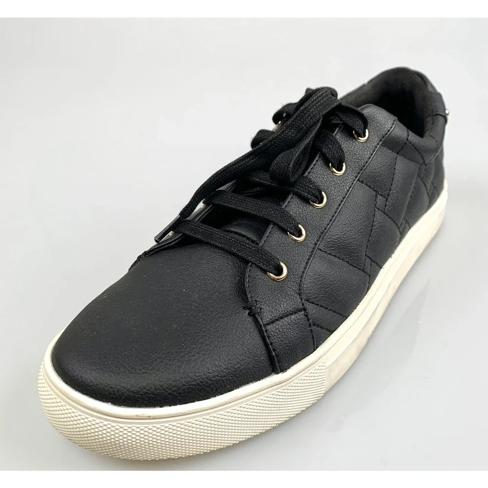 Kurt Geiger Ludo Quilted Sneaker Size 41.5 Black - Picture 8 of 11